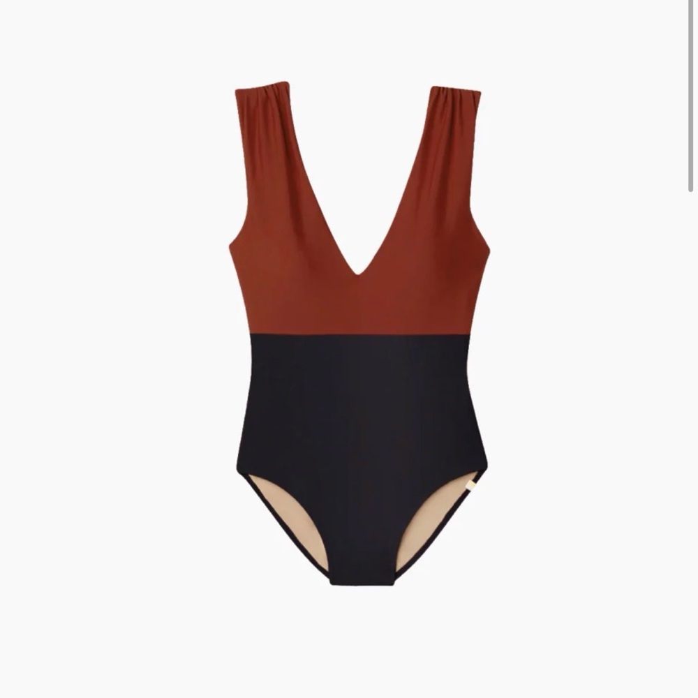 Summersalt The Ruched Backflip - Amber & Sea Urchin